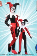 DC COMICS SIXTH-SCALE HARLEY QUINN MEGO STYLE ACTION FIGURE with Removable Cloth Uniform