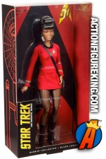 STAR TREK 50th Anniverary Barbie as LT. UHURA fashion figure.