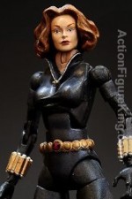 Marvel Legends Series 8 Black Widow Variant action figure from Toybiz.