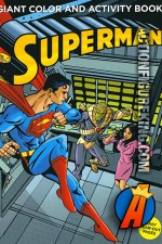 Giant Superman Color and Activity Book from Meredith Publishing.