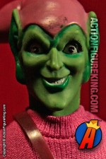 From the pages of Spider-Man comes this Mego 8-inch Green Goblin action figure.