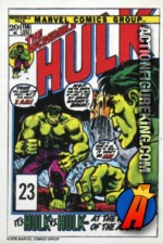 23 of 24 from the 1978 Drake&#039;s Cakes Hulk comics cover series.