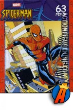 Really nice art on this Rose Art Marvel Spider-Man Swing Time 63 piece puzzle.