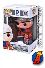 Funko Pop! Heroes Comicon Exclusive Unmasked Deathstroke vinyl bobblehead figure.