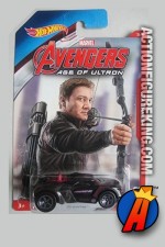 Avengers Age of Ultron Hawkeye Growler die-cast vehicle from Hot Wheels.