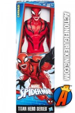 SPIDER-MAN TITAN HERO SERIES SIXTH-SCALE CARNAGE ACTION FIGURE from HASBRO