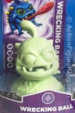 Skylanders Spyro&#039;s Adventure Variant Glow-in-the-Dark Wrecking Ball figure from Activision.