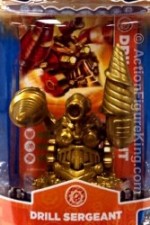 Skylanders Spyro&#039;s Adventure Gold Drill Sergeant figure from Activision.