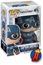 A packaged sample of this Funko Pop! Marvel Captain America 2 vinyl figure.