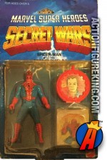 MATTEL MARVEL SUPER HEROES SECRET WARS SPIDER-MAN 4.5-INCH ACTION FIGURE circa 1984