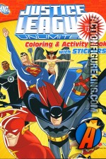 Bendon presents this Justice League Unlimited coloring and activity book.
