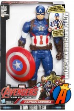 Avengers Age of Ultron electronic Captain America action figure.