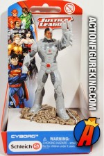 SCHLEICH DC COMICS 2015 PACKAGED CYBORG 4-INCH SCALE PVC FIGURE