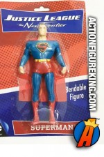 NJ CROCE DC THE NEW FRONTIER (Branded Version) SUPERMAN 5.5-INCH BENDY FIGURE REISSUE