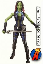 Fully articulated 6-inch scale Gamora Marvel Legends action figure from Hasbro.