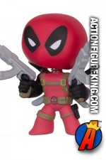 Funko Marvel Mystery Minis variant Deadpool bobblehead figure.