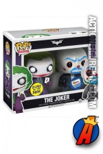 Exclusive Funko Pop Heroes 2 Pack Joker and Bank Robber.