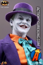 Sideshow and Hot Toys present this Movie Masterpiece 1:6th scale jack Nicholson Joker action figure.