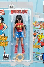 Figures Toy Co. Teen Titans MEGO STYLE Variant WONDER GIRL 7-INCH Action Figure a 2017 Emerald City Comics Exclusive Ltd. Edition.