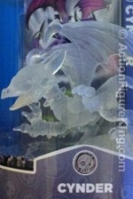 Skylanders Spyro&#039;s Adventure Variant Crystal Clear Cynder figure from Activision.