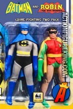 DC Superheroes Retro Cloth 8-Inch Figures Two-Pack of Batman and Robin from Figures Toy Company.