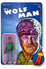 REACTION 3.75-INCH UNIVERSAL MONSTERS Lon Chaney as THE WOLF MAN RETRO ACTION FIGURE