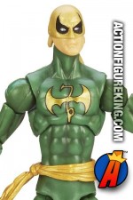 Fully articulated Marvel Universe 3.75-inch Iron Fist action figure.