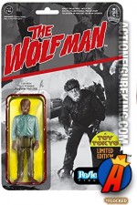 REACTION 2015 COMICON EXCLUSIVE FLOCKED WOLF MAN 3.75-INCH RETRO FIGURE