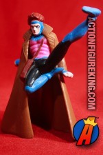 Marvel Comics 1991 X-MEN GAMBIT PVC figure.