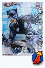 Catwoman Cool One Real Riders die-cast vehicle from Hot Wheels.