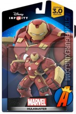 Disney Infinity 3.0 Hulkbuster Iron Man figure and gamepiece.