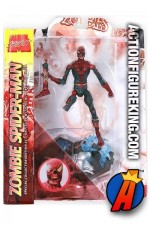 Marvel Zombies Spider-Man figure from Diamond Select.