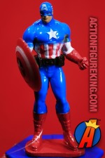 MARVEL Avengers Assemble CAPTAIN AMERICA PVC figure with fan and candy from Frankford.
