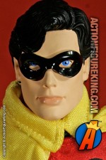 13 inch DC Direct fully articulated Robin action figure with authentic fabric outfit.