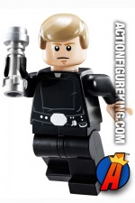 LEGO STAR WARS Final Duel LUKE SKYWALKER Minifigure with black hand and lightsaber.