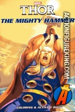 Marvel&#039;s Thor The Mighty Hammer Coloring and Activity Book.