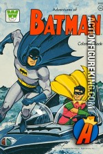 1966 Adventures of Batman Coloring Book from Whitman.