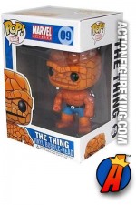 Funko Pop! Marvel Fantastic Four Thing vinyl figure number nine.