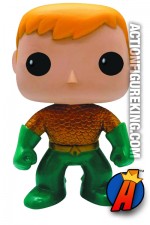 Funko 6-inch Pop Heroes New 52 Aquaman figure.