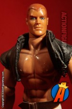 Custom sixth-scale Doc Savage action figure with cloth outfit.