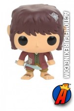 Funko Pop! Movies Hot Topics Exclusive Spiderwebs Bilbo Baggins figure.