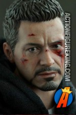 Hot Toys 1/6th Scale Tony Stark the Mechanic action figure with authentic outfit and accessories.