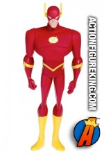 Justice League animated series Flash roto figure.