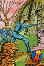 Eerie artwork from this vintage Whitman Fantastic Four jigsaw puzzle.