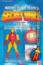 1984 MARVEL SUPER HEROES SECRET WARS 4.5-Inch IRON MAN Figure from Mattel