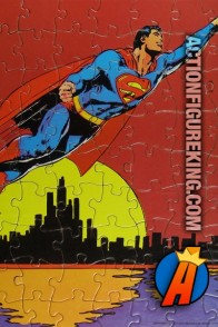 1973 American Publishing Corporation 81-Piece Superman Jigsaw Puzzle.