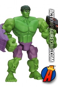 Fully articulated 6-inch Marvel Super Hero Mashers Hulk action figure from Hasbro.