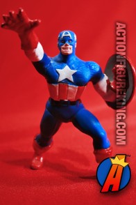 MARVEL Comics Avengers CAPTAIN AMERICA PVC figure circa 1989.