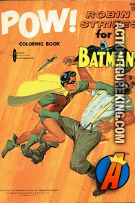 Robin Strikes for Batman coloring book from Watkins Strathmore.