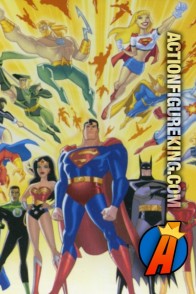 Mattel Justice League Animated 24-piece jigsaw puzzle.